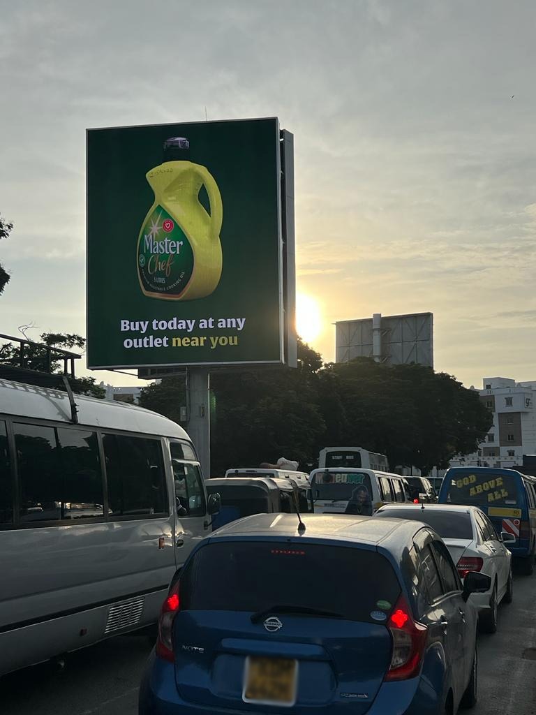 Outdoor digital billboard